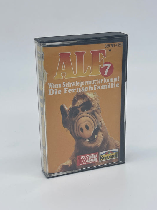 Alf "Wenn die Schwiegermutter kommt" Hörspielkassette Folge 7 (1988)