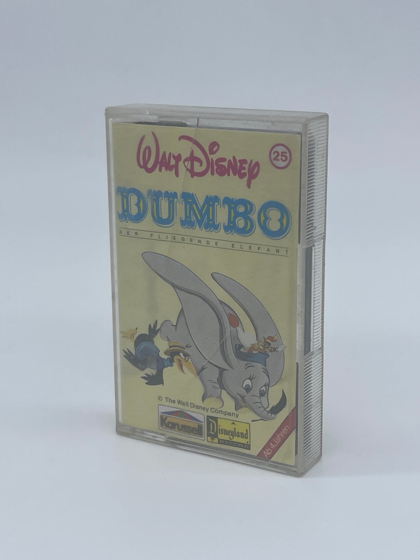 Walt Disney Dumbo "The Flying Elephant" Audio Cassette #25 (1987) 