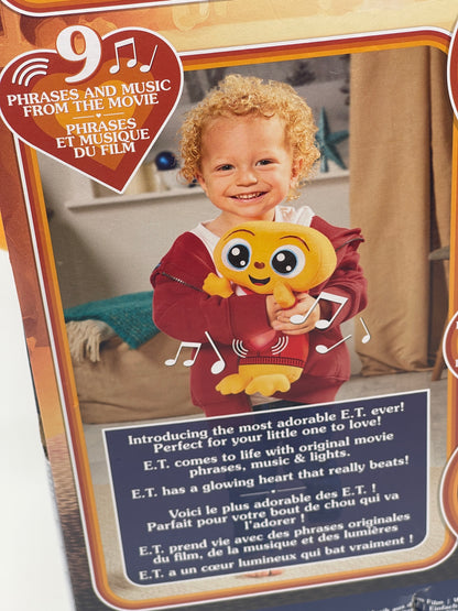 E.T. der Außerirdische "Mein Freund E.T. Plüsch Toomies + Sprache" 40th Anniversary