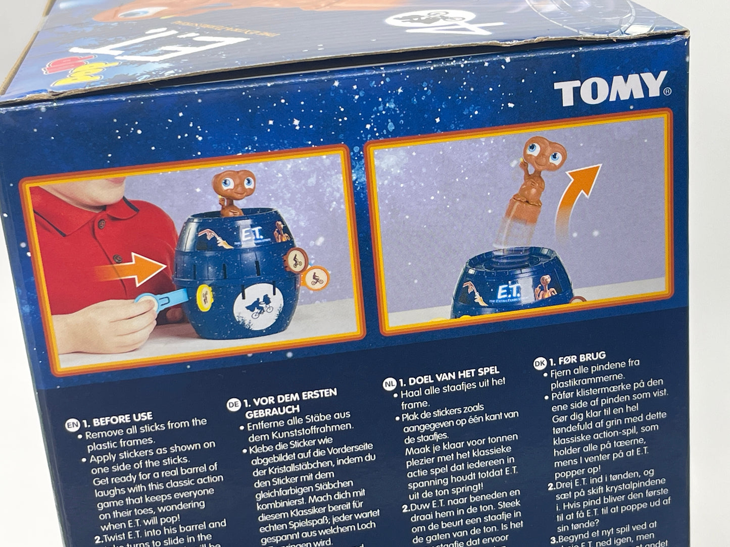 E.T. der Außerirdische "Pop-Up Spiel" Extra Terrestrial 40th Anniversary (Tomy)