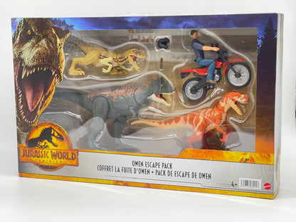 Jurassic World Dominion "Owen Flucht-Set / Escape" mit Zubehör (Mattel, 2021)