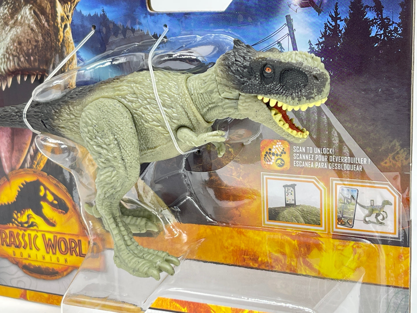 Jurassic World Dominion Rugops Primus - Wilde Dinos Ferocious Pack (Mattel)