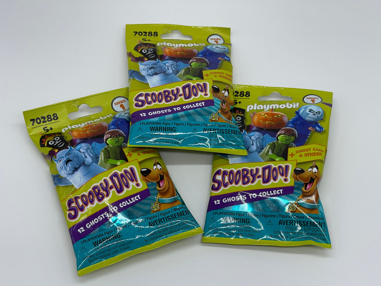 Playmobil 70288 Scooby Doo 12 Ghosts Collect Blindbag + Geisterkarte & Sticker
