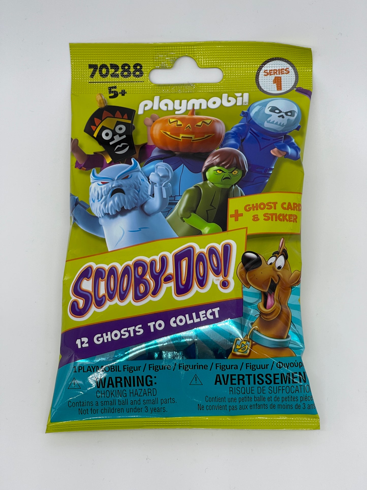 Playmobil 70288 Scooby Doo 12 Ghosts Collect Blindbag + Geisterkarte & Sticker