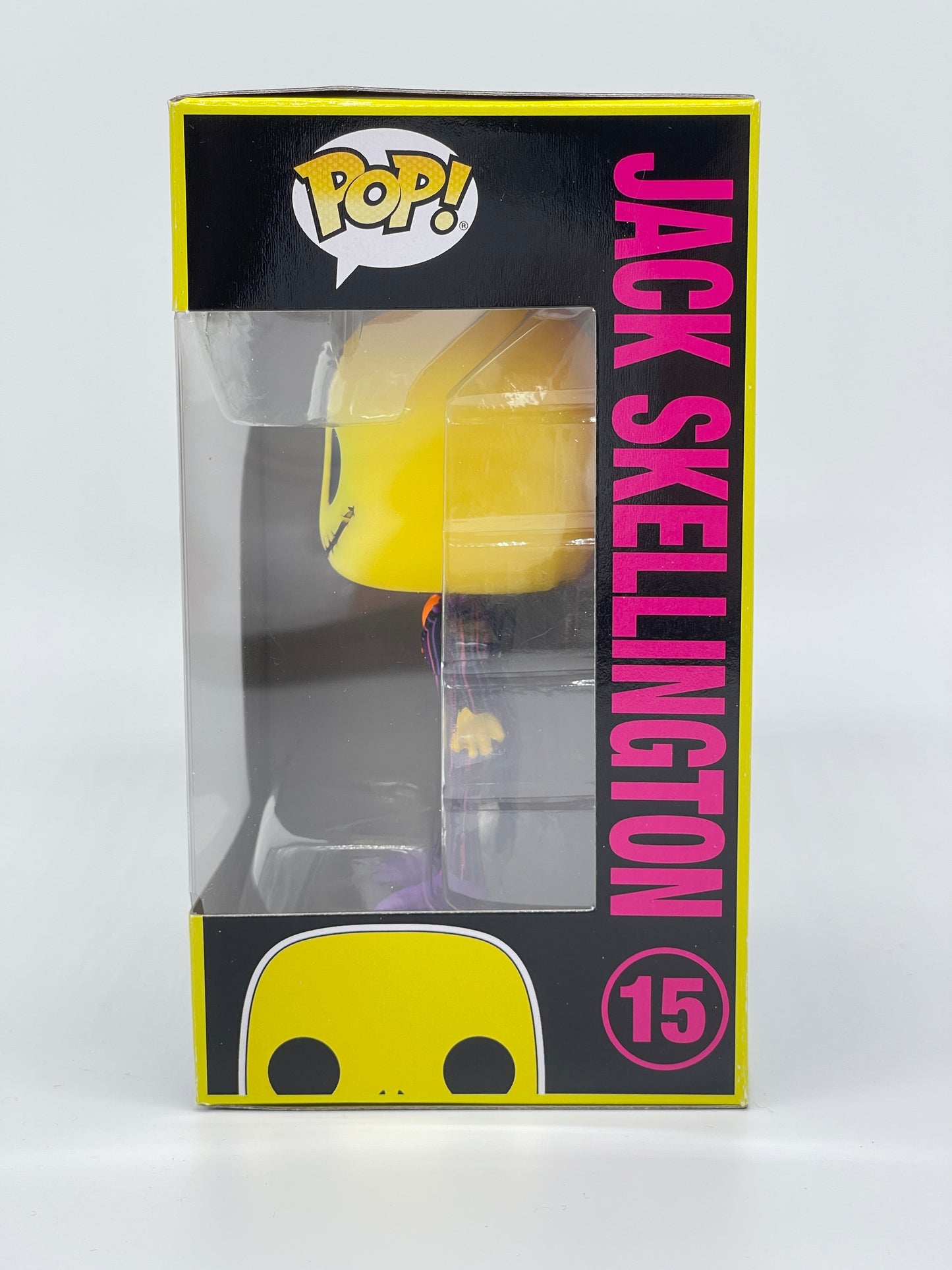 Funko POP "Jack Skellington" #15 Blacklight Nightmare before Christmas Disney