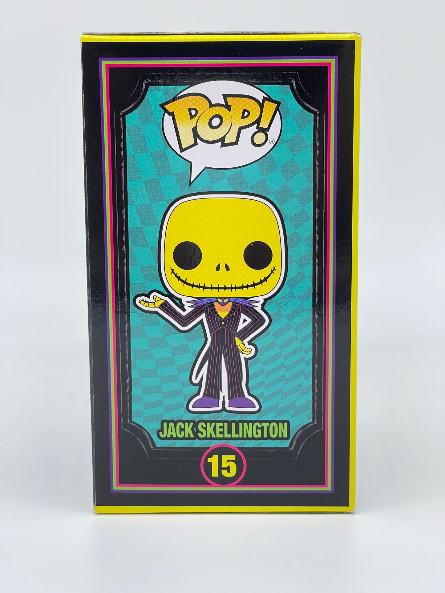 Funko POP "Jack Skellington" #15 Blacklight Nightmare before Christmas Disney