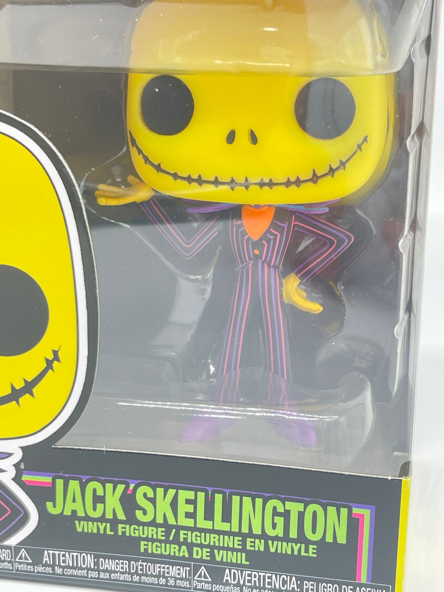 Funko POP "Jack Skellington" #15 Blacklight Nightmare before Christmas Disney