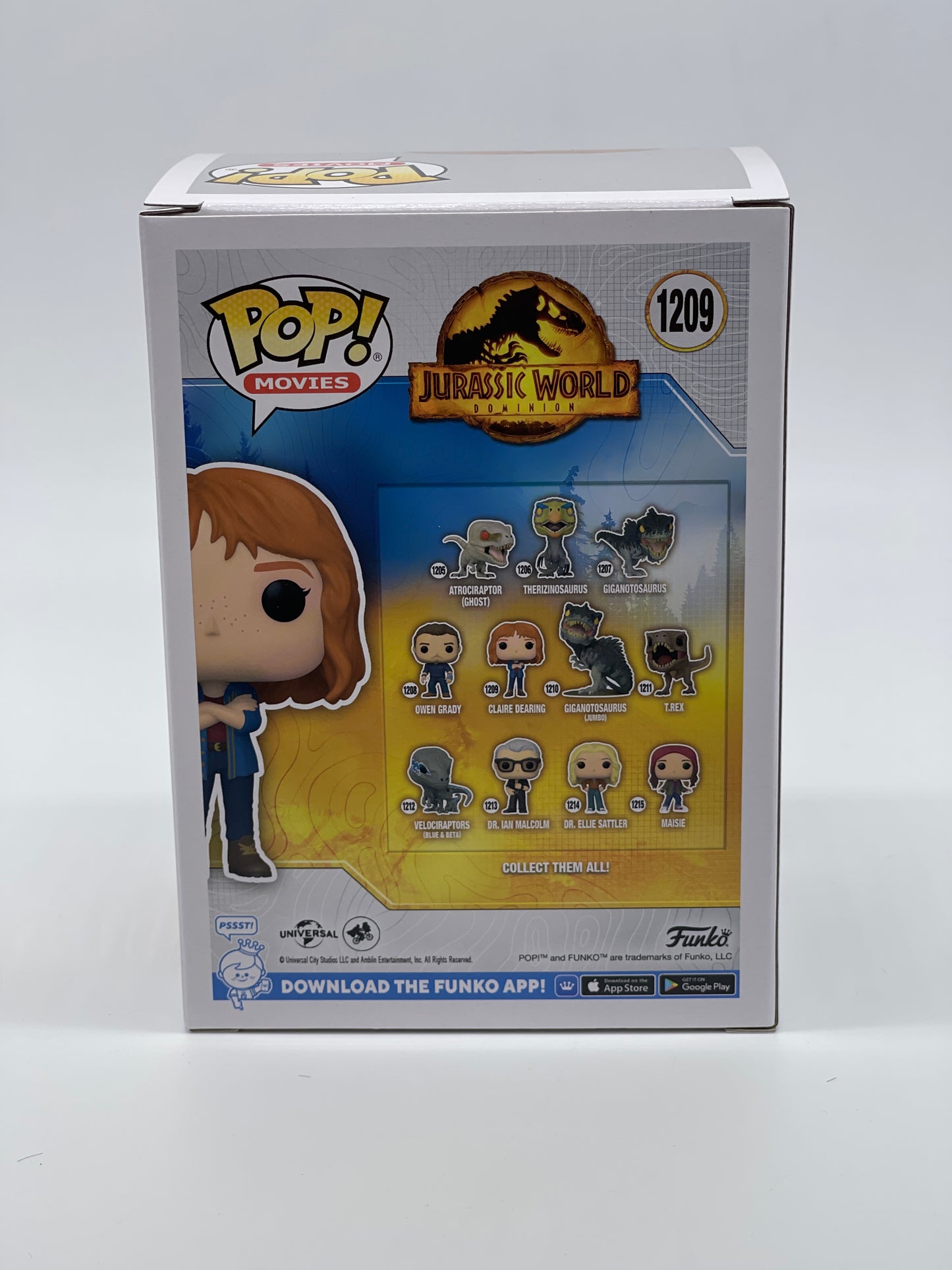 Funko Pop! Movies "Claire Dearing" Jurassic World Dominion #1209 (2022)