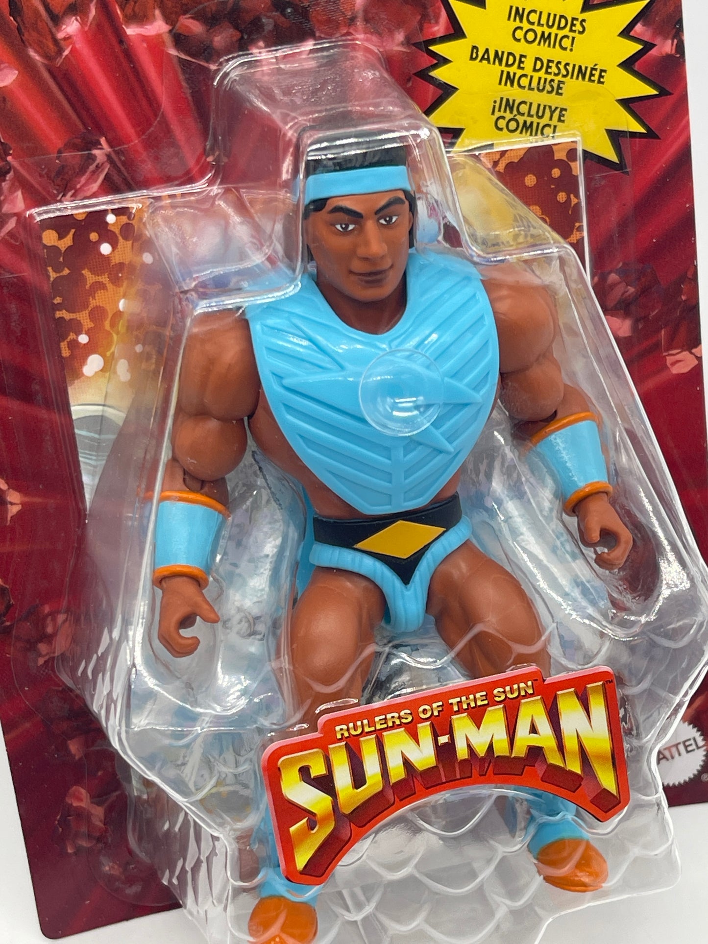 Masters of the Universe Origins "Bolt-Man" Sun Man unpunched MOTU (2022)