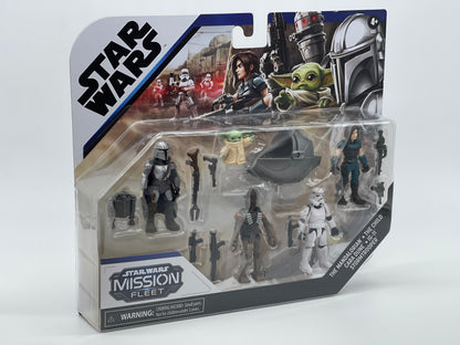 Star Wars Mission Fleet - CARA DUNE - MANDALORIAN - THE CHILD - IG11 - TROOP