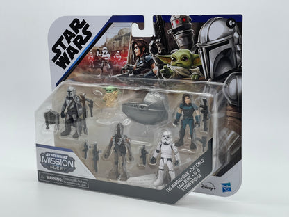 Star Wars Mission Fleet - CARA DUNE - MANDALORIAN - THE CHILD - IG11 - TROOP