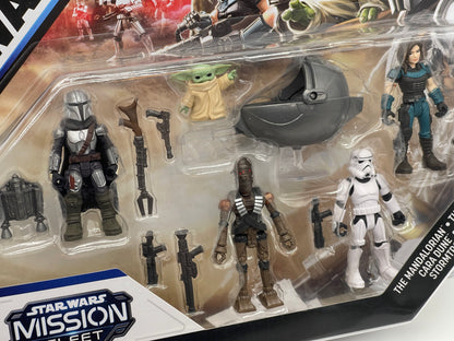 Star Wars Mission Fleet - CARA DUNE - MANDALORIAN - THE CHILD - IG11 - TROOP