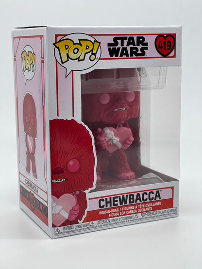 Funko POP Star Wars 419 - CHEWBACCA - *Valentines Edition* Bobble Head