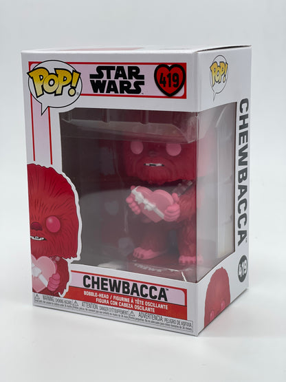 Funko POP Star Wars 419 - CHEWBACCA - *Valentines Edition* Bobble Head