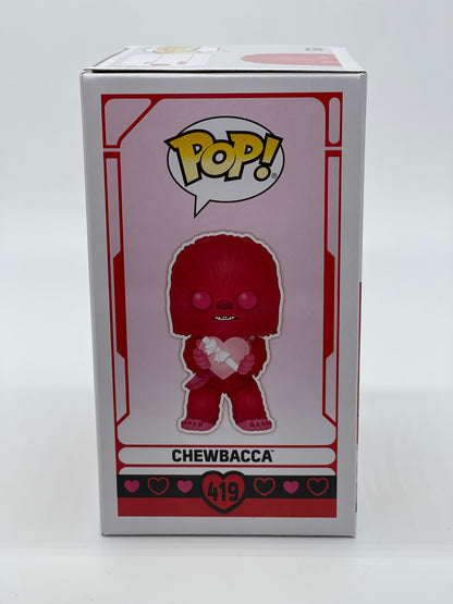 Funko POP Star Wars 419 - CHEWBACCA - *Valentines Edition* Bobble Head