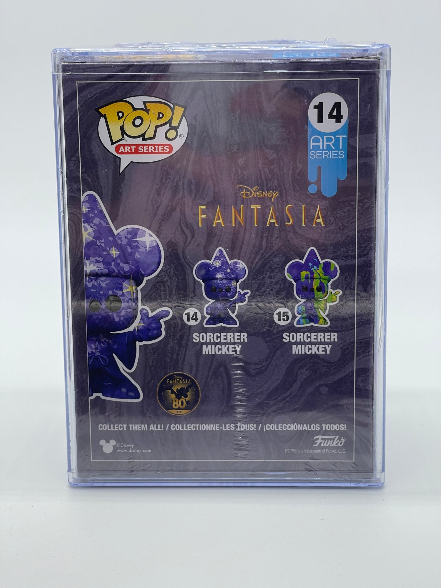 Funko Pop Art Series Disney Fantasia 14 Sorcerer Mickey