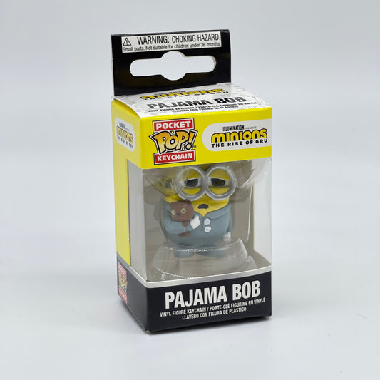 Minions "Pajama Bob" Funko POP Keyring Keychain (2020) 