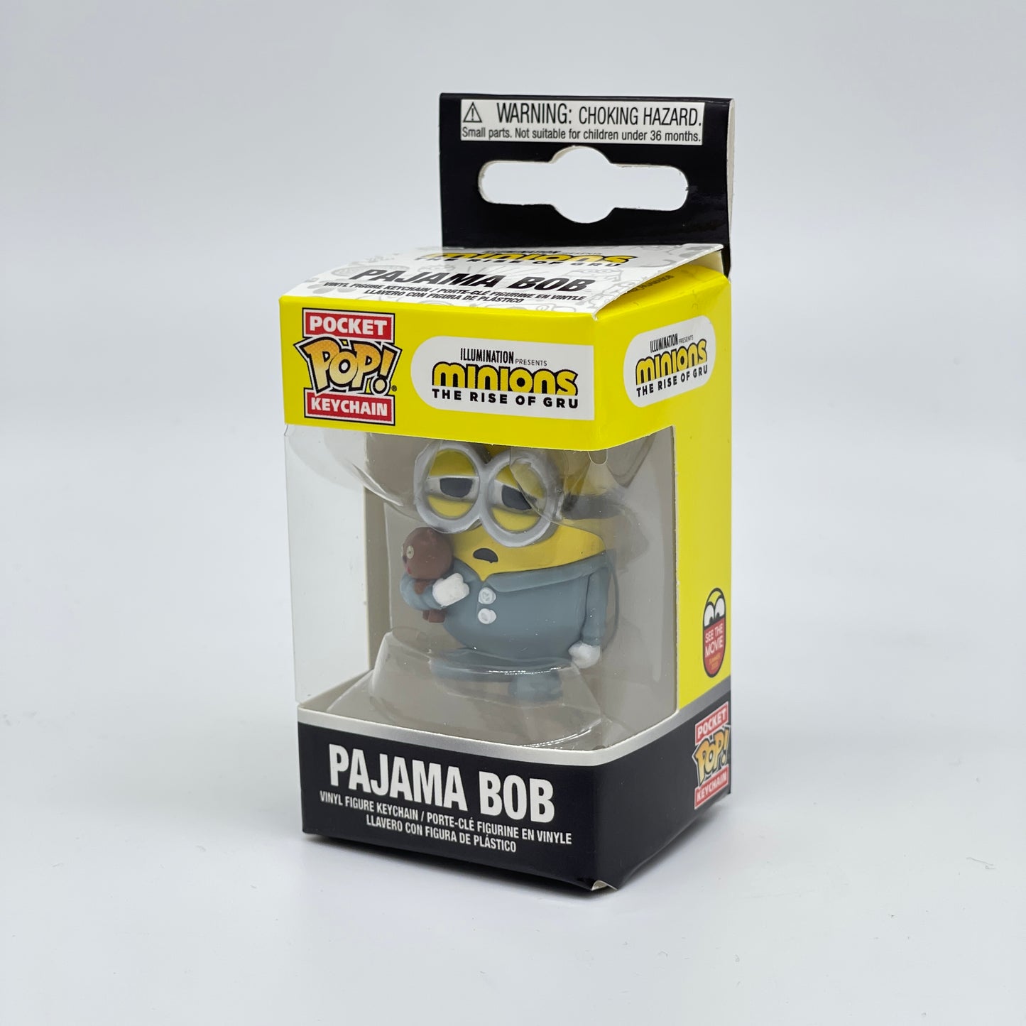 Minions "Pajama Bob" Funko POP Schlüsselanhänger Keychain (2020)