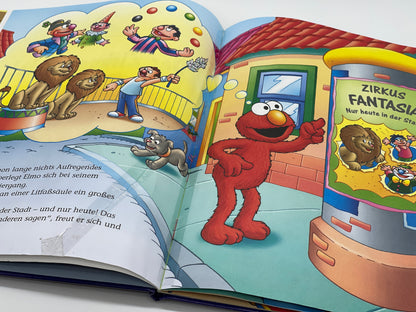 Sesamstraße Kinderbuch "Der Zirkus ist da" Egmont Horizont Verlag (1999)