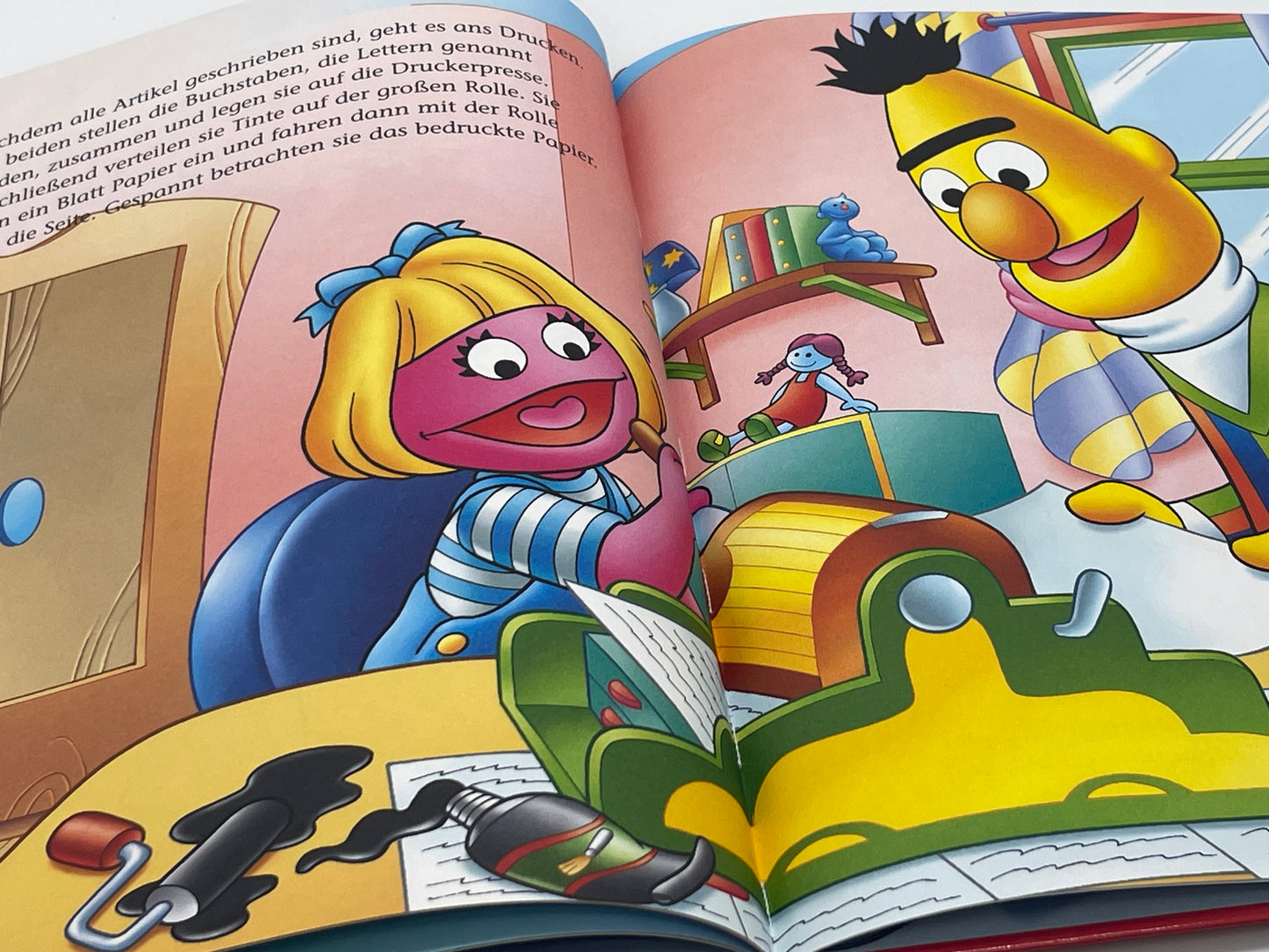 Sesame Street children's book "Mariechen, the raging reporter" Egmont Horizont Verlag (1999)