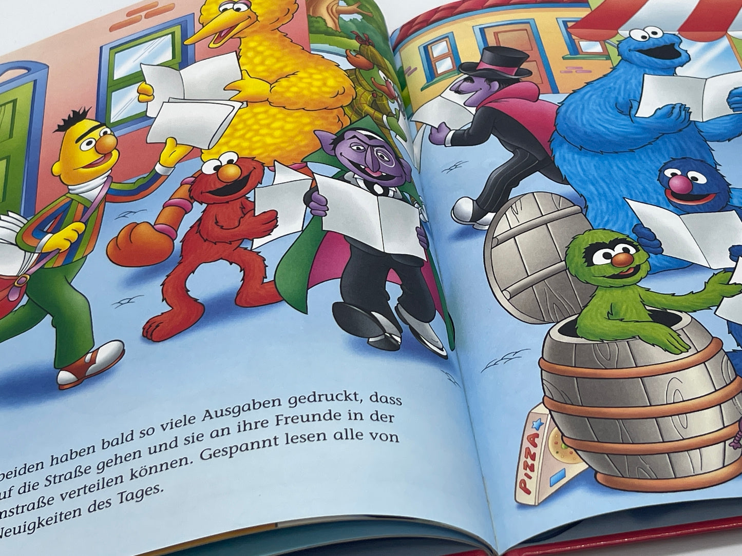 Sesame Street children's book "Mariechen, the raging reporter" Egmont Horizont Verlag (1999)