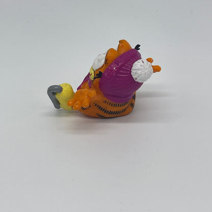 Garfield "Schlittschuhe Winter" PVC Figur Bully handbemalt Vintage (1981)