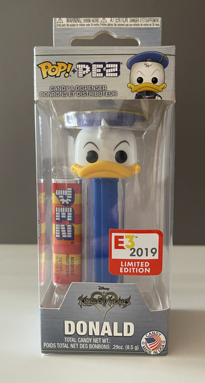 PEZ Funko Spender Disney Kingdom Hearts DONALD DUCK E3 2019 Limited Edition