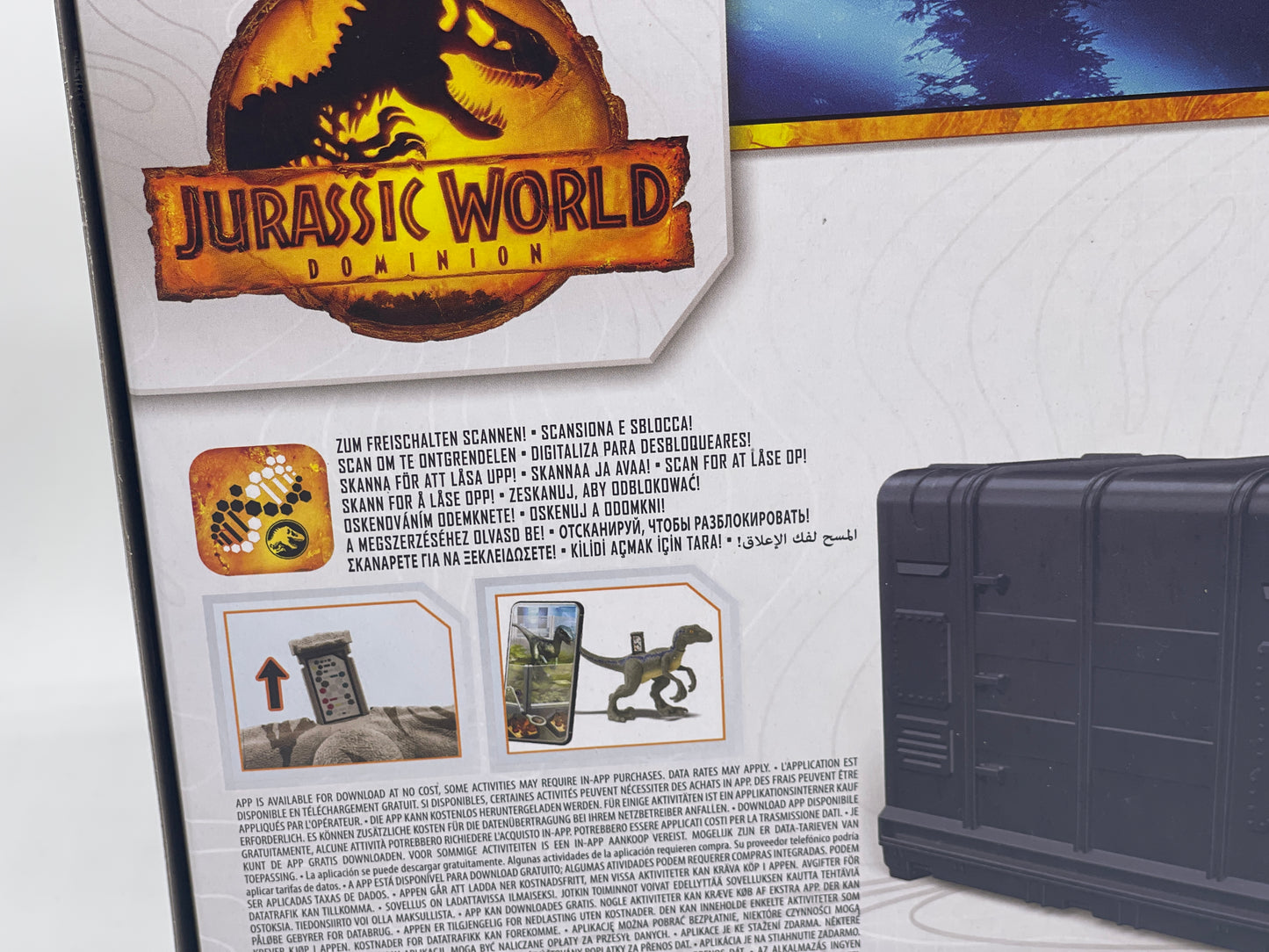 Jurassic World Dominion Release' n Rampage Pack Soyona Santos & Atrociraptor