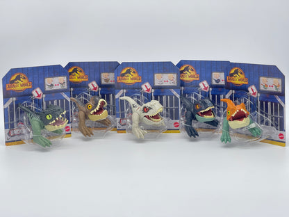Jurassic World Dominion "Uncaged" Wild Popups Hüpfaction Mini Dinos (Mattel)