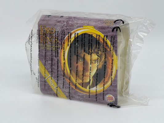 Burger King "Frodo" mit Collector Lichtstreifen Herr der Ringe (versiegelt) (2001)