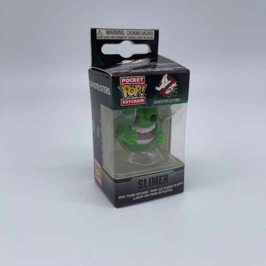 Funko POP Pocket Keychain Schlüsselanhänger SLIMER Ghostbusters 35 Jahre