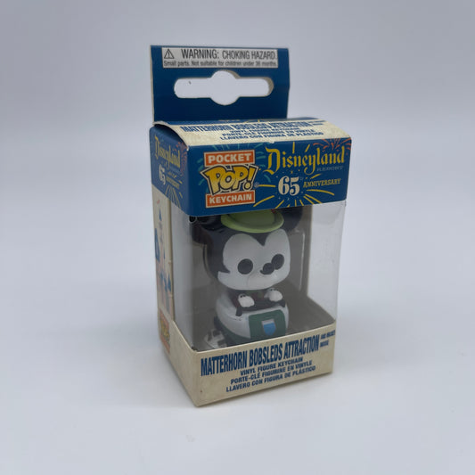 Funko POP Schlüsselanhänger Disneyland 65 Jahre Matterhorn Bobsleds Attraction