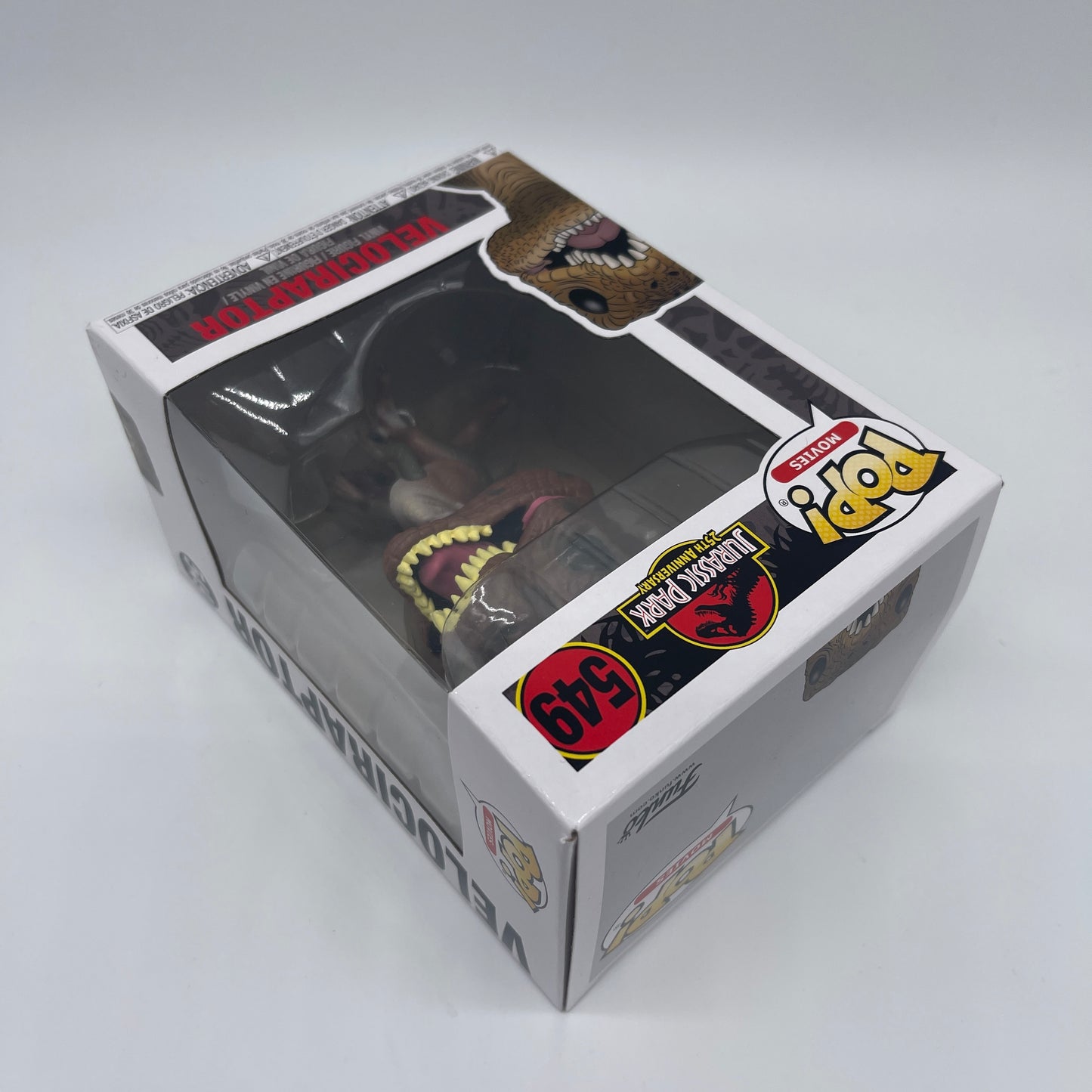 Funko POP Movies "Velociraptor" Jurassic Park 25 Years Edition #549 (2021) 