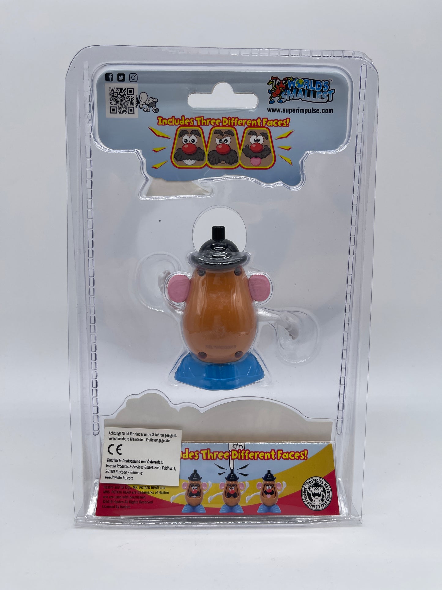 Worlds Smallest - Mr. Potato Head 3 Faces Hasbro Playskool 2019