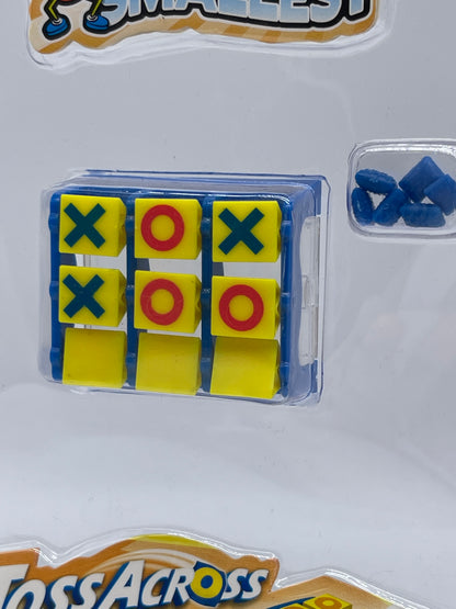 Worlds Smallest - Toss Across / Tic Tac Toe - Mattel Games 2019