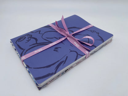 Disney Lilo & Stitch "Stitch und Angel 3x Notizheft, liniert" DIN A5