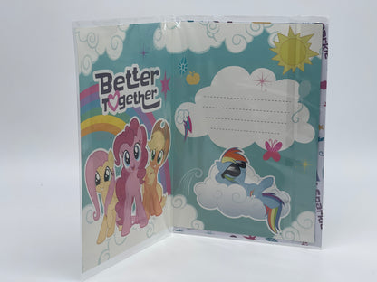 My Little Pony "3D Geburtstagskarte / Geschenkkarte / Karte" Better Together
