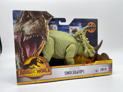 Jurassic World Dominion "SINOCERATOPS" Brüllattacke Roar Strikers Sound (Mattel)