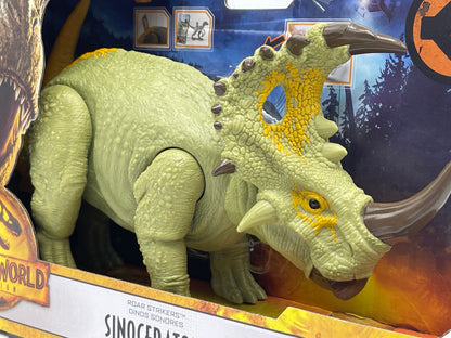 Jurassic World Dominion "SINOCERATOPS" Brüllattacke Roar Strikers Sound (Mattel)