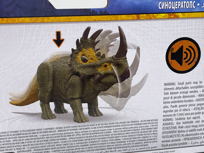 Jurassic World Dominion "SINOCERATOPS" Brüllattacke Roar Strikers Sound (Mattel)