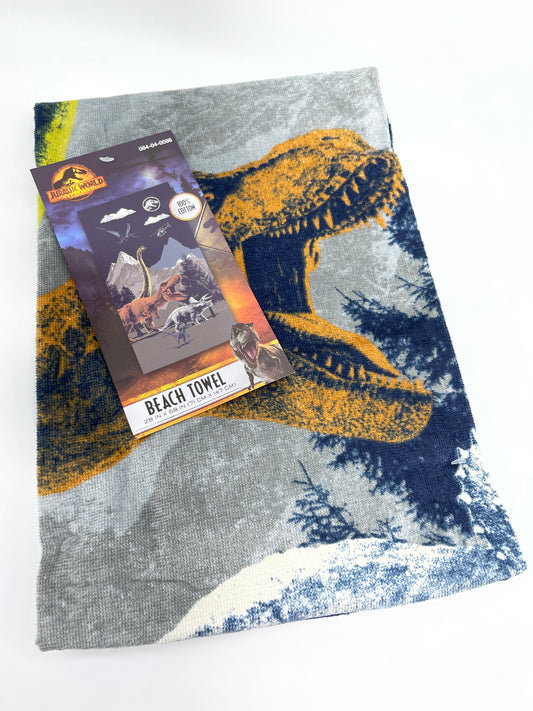 Jurassic World Dominion "Badetuch Strandtuch Handtuch" T-Rex  71 x 147 cm