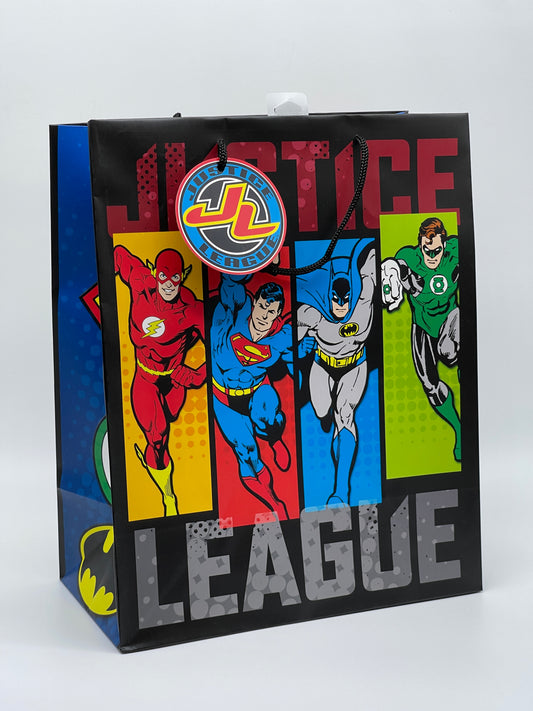 Justice League "Gift Bag, Bag, Bag" Batman Superman by Hallmark