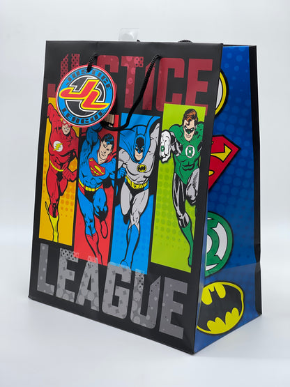 Justice League "Geschenktüte, Tasche, Tüte" Batman Superman by Hallmark