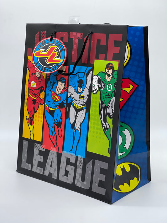 Justice League "Gift Bag, Bag, Bag" Batman Superman by Hallmark