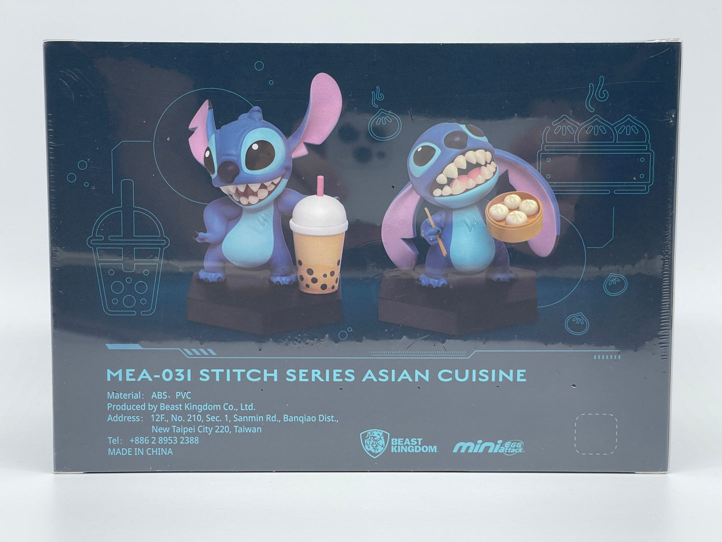 Disney Lilo &amp; Stitch "Bubble Tea &amp; Xiao Long Bao" Stitch Series Asian Cuisine (2022) 