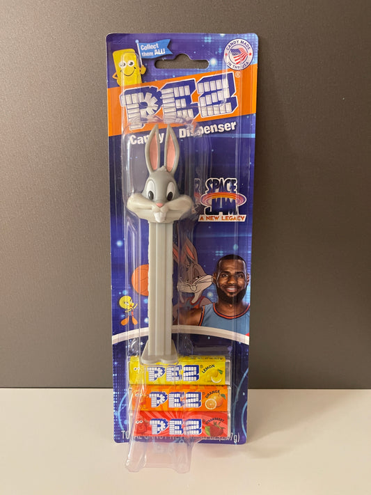 PEZ Space Jam New Legacy - BUGS BUNNY - drei verschiedene Sorten (USA)