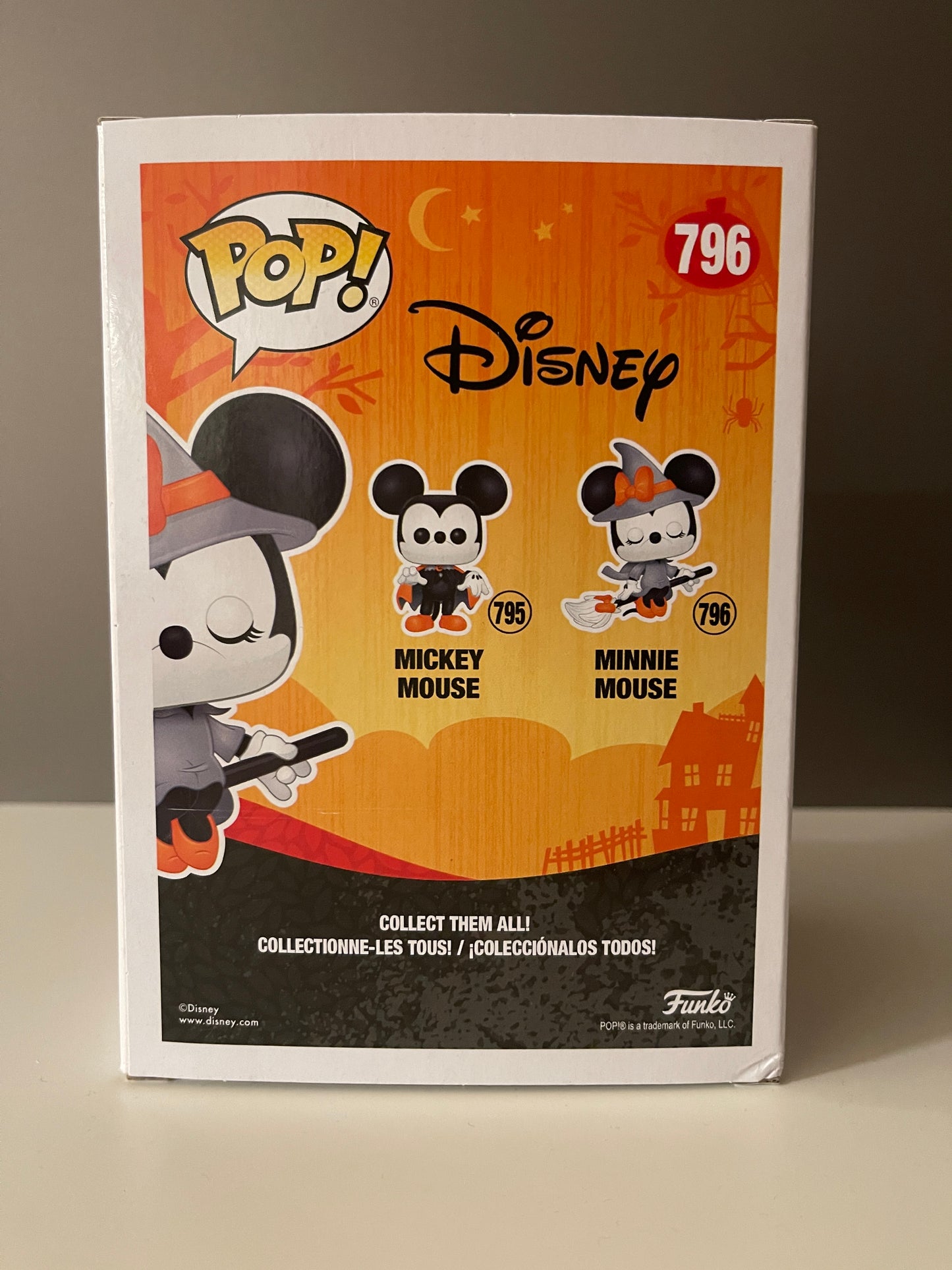 Funko Pop 796 Disney - Minnie Mouse - Halloween Minnie as a witch (2020) 