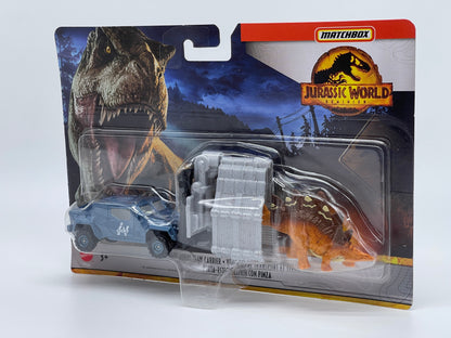 Jurassic World Dominion "Stegosaurus Claw Carrier" Matchbox (Mattel, 2021)
