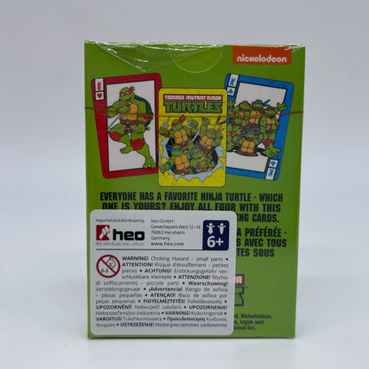 Teenage Mutant Ninja Turtles Spielkarten Retro Look Pokerkarten 54 Stück