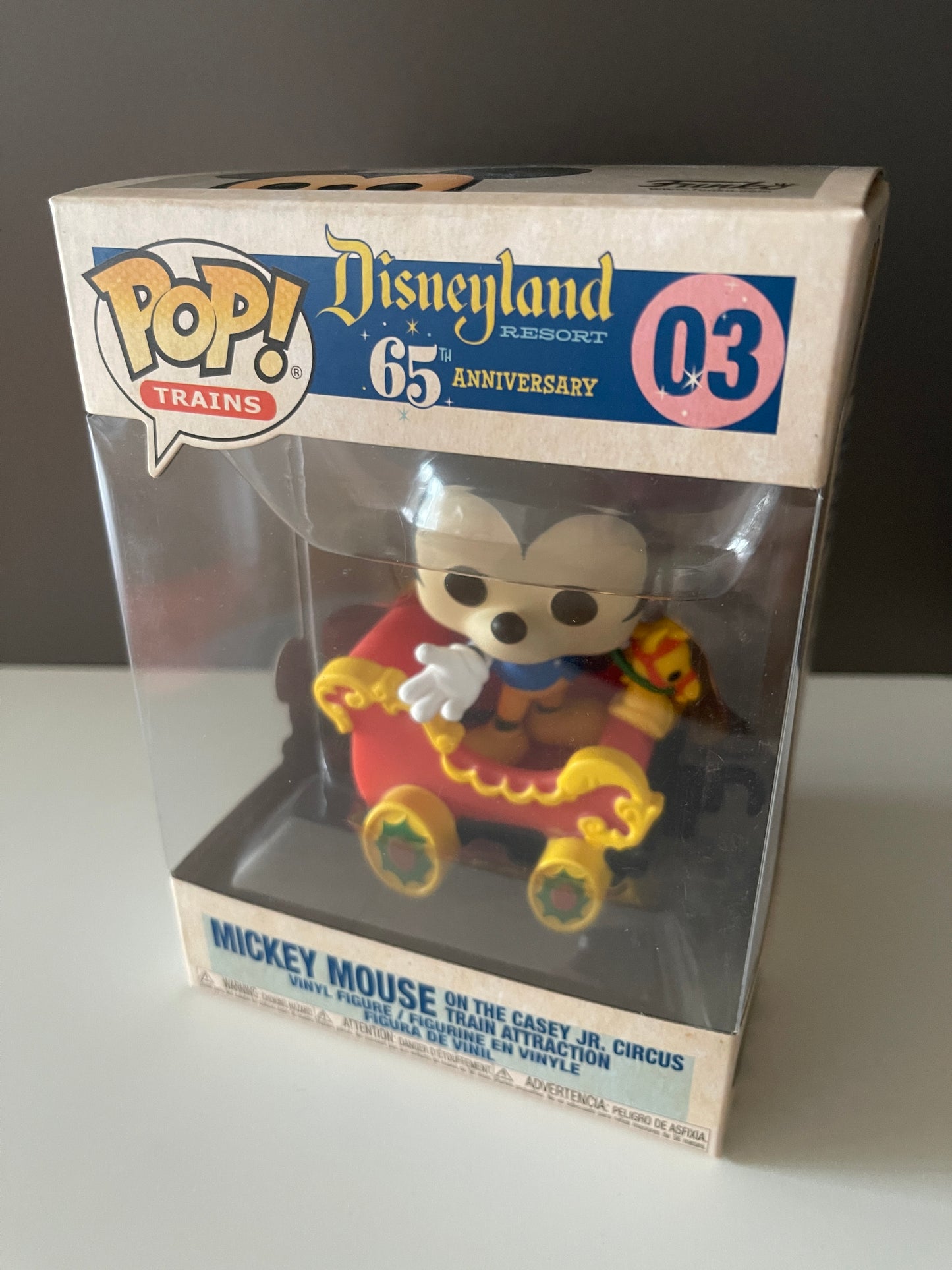 Funko POP 03 Disneyland Resort 65 Anniversary - Mickey Mouse Casey Jr. Circus
